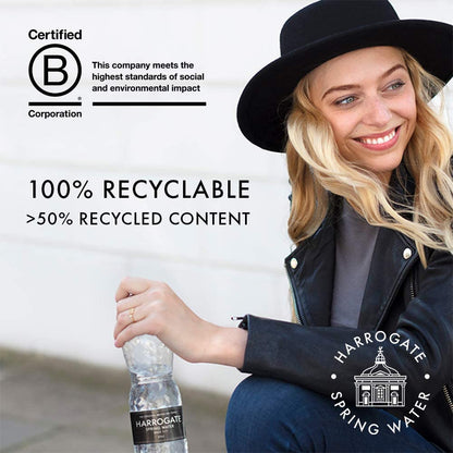 Harrogate Spring Water Still 24 x 500ml (Plastic Bottle)