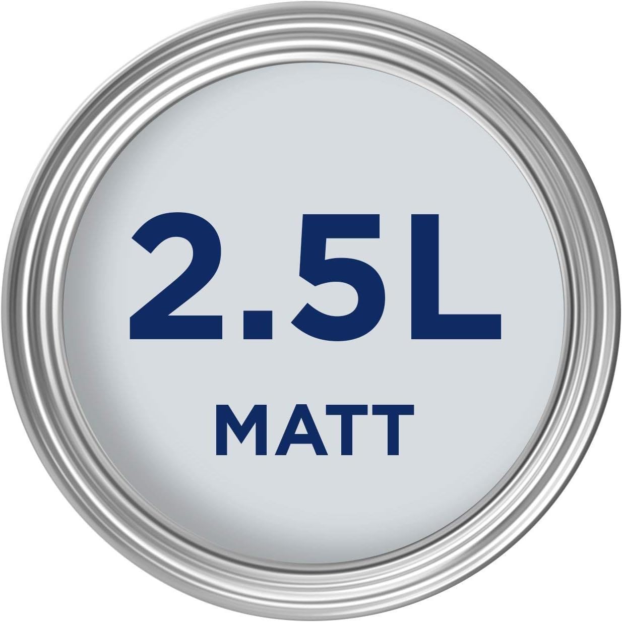 Dulux Easycare  Matt Emulsion Paint For Walls And Ceilings, Frosted Steel, 2. 5L