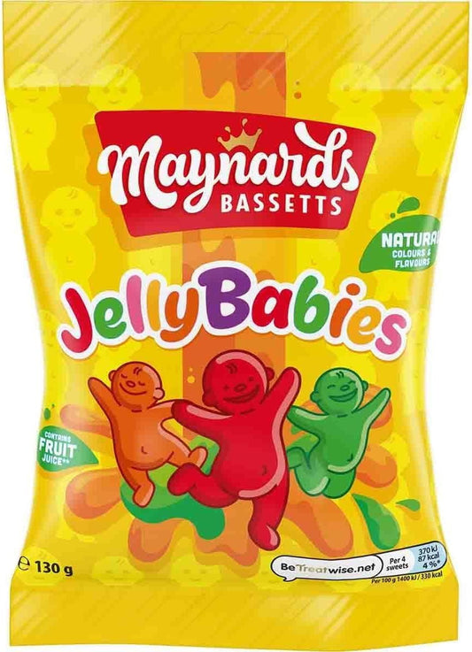 Maynard Bassetts Jelly Babies Sweets Bag 130g