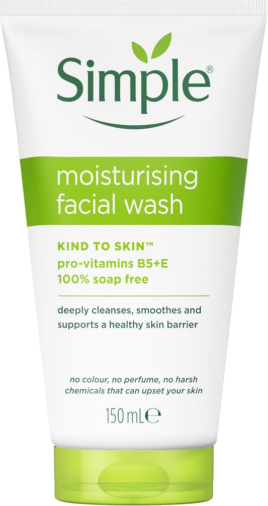 Simple Moisturising Foam Facial Wash 150ml