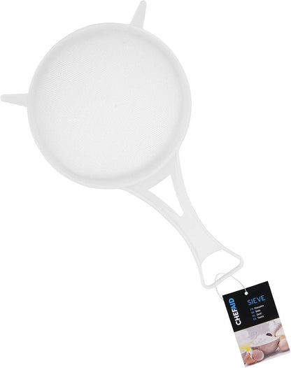 Chef Aid Large White Plastic Strainer 22cm | BPA Free
