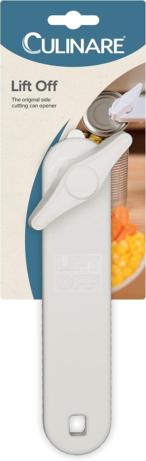 Culinare C10007 Lift Off Tin Opener White