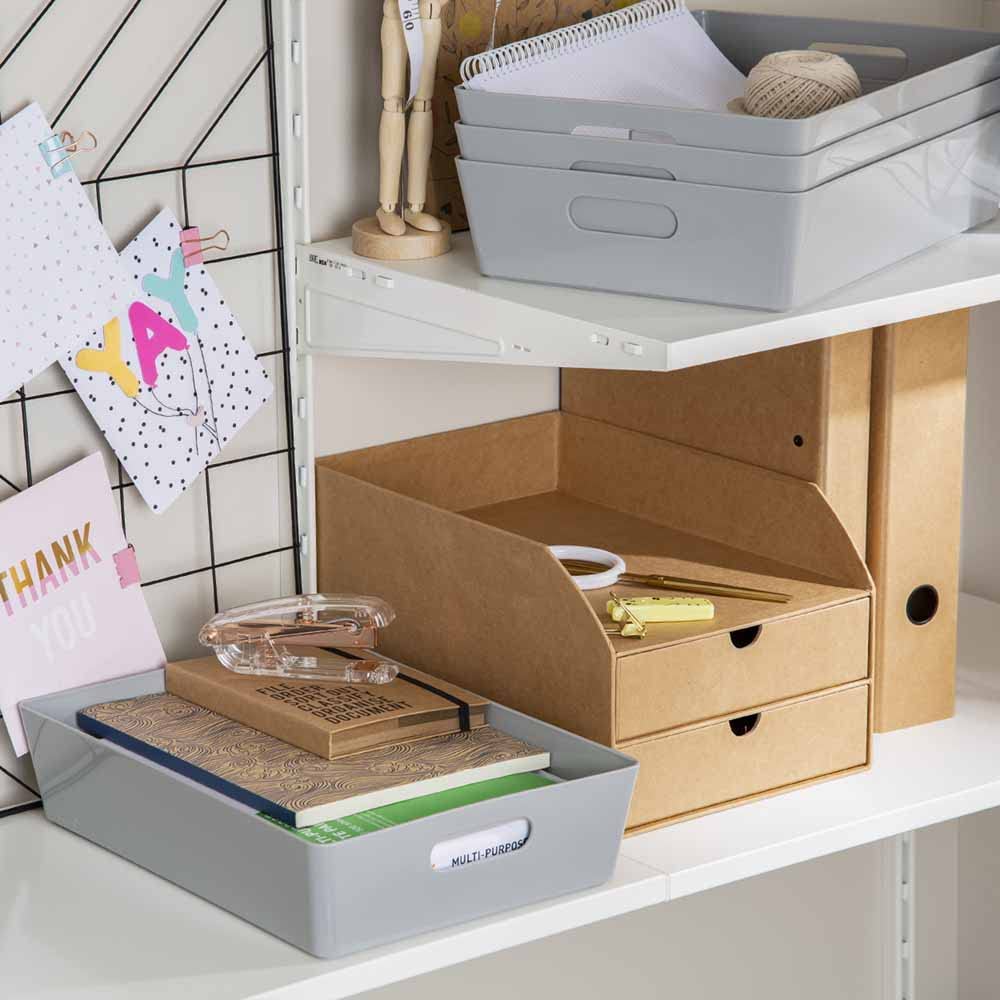 Wham White Rectangular Studio Basket 5.01 6L