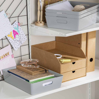 Wham White Rectangular Studio Basket 5.01 6L