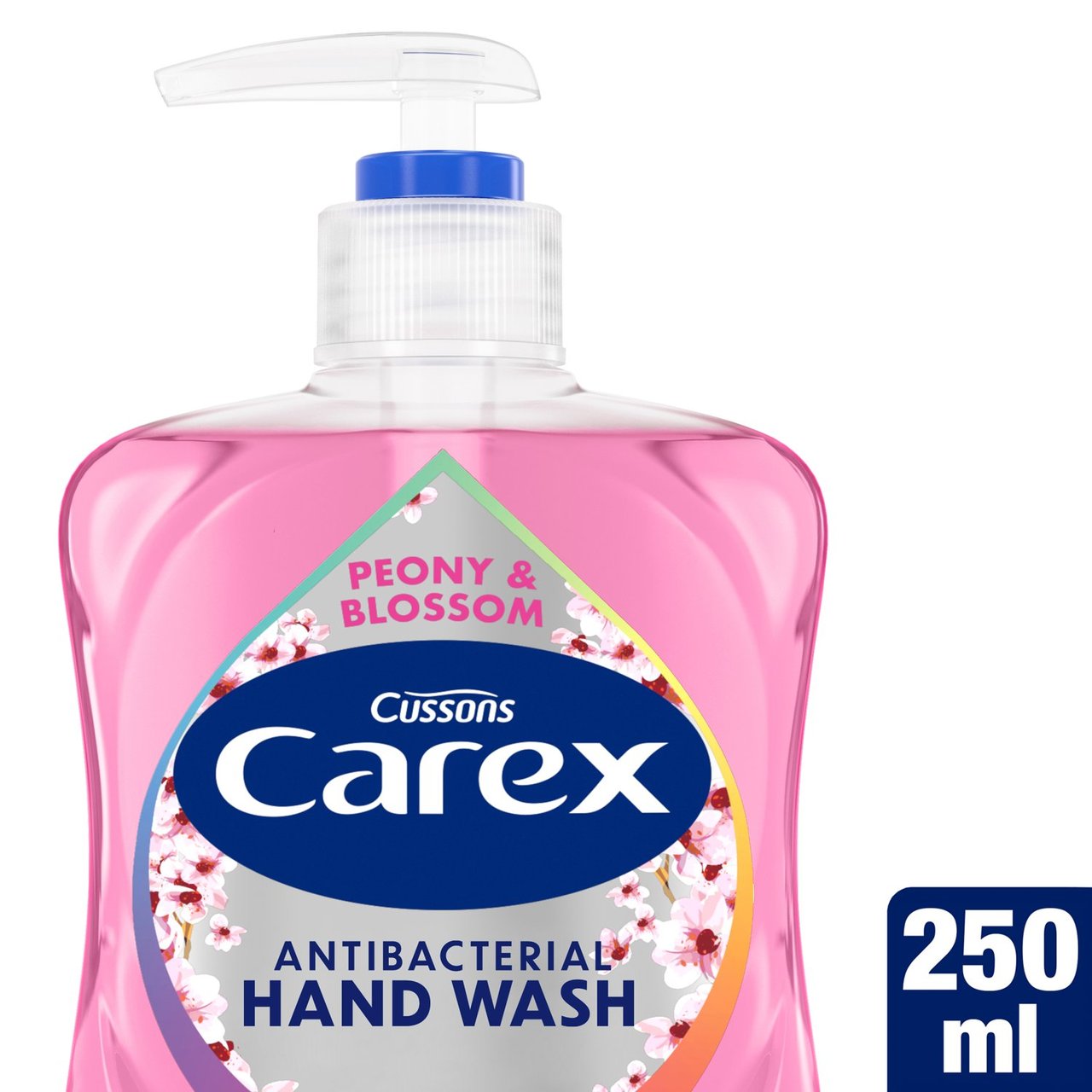 Carex Peony & Blossom Antibacterial Handwash 250ml | 3 Pack Bundle