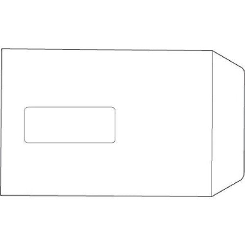 5 Star C5 Window Pocket Envelope Press Seal 90gsm 229x162mm White (Pack of 500) 652516