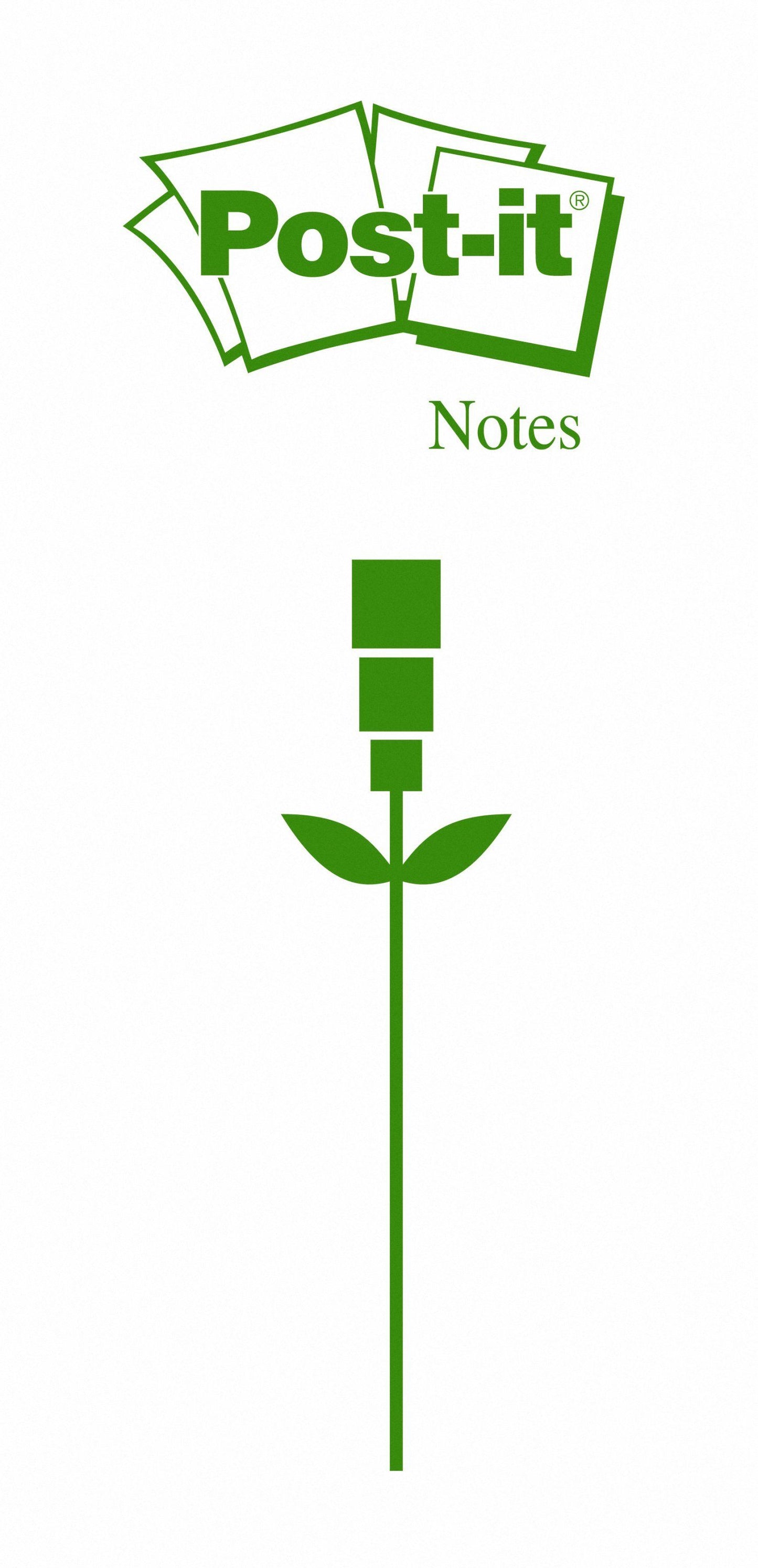 Post-it Recycled Z-Notes 76 mm x 76 mm Canary Yellow (Pack 16) 7100172251