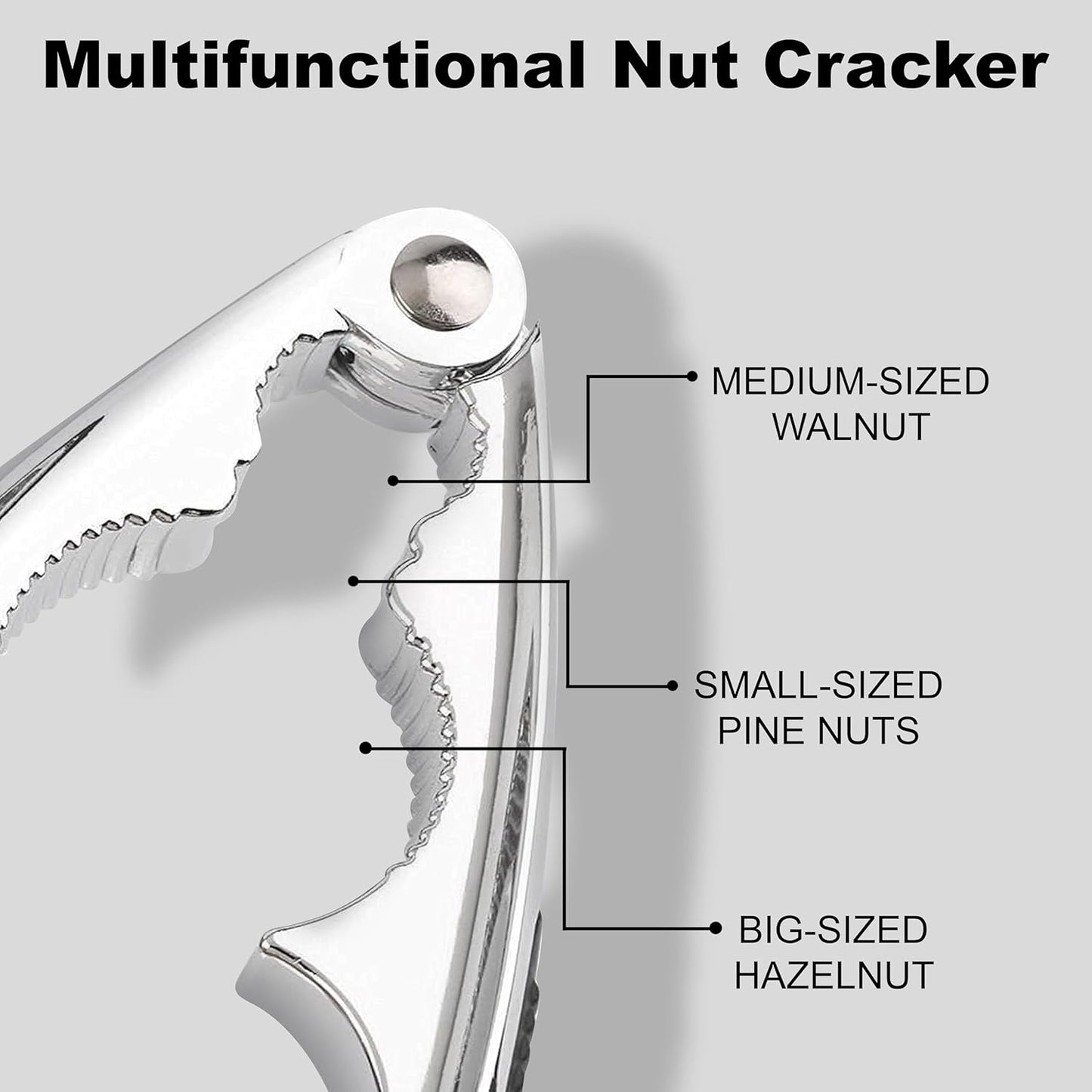 Tala 10A10533 Nutcracker, Walnut Pliers Steel | Seafood Crackers