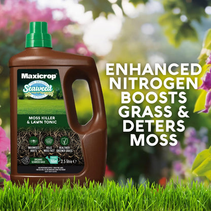 Maxicrop 2-in-1 Moss Killer & Lawn Tonic | 1 x 2.5L
