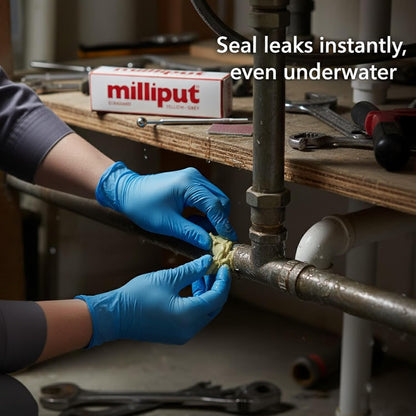 Milliput Standard Yellow Grey Epoxy Putty 125g