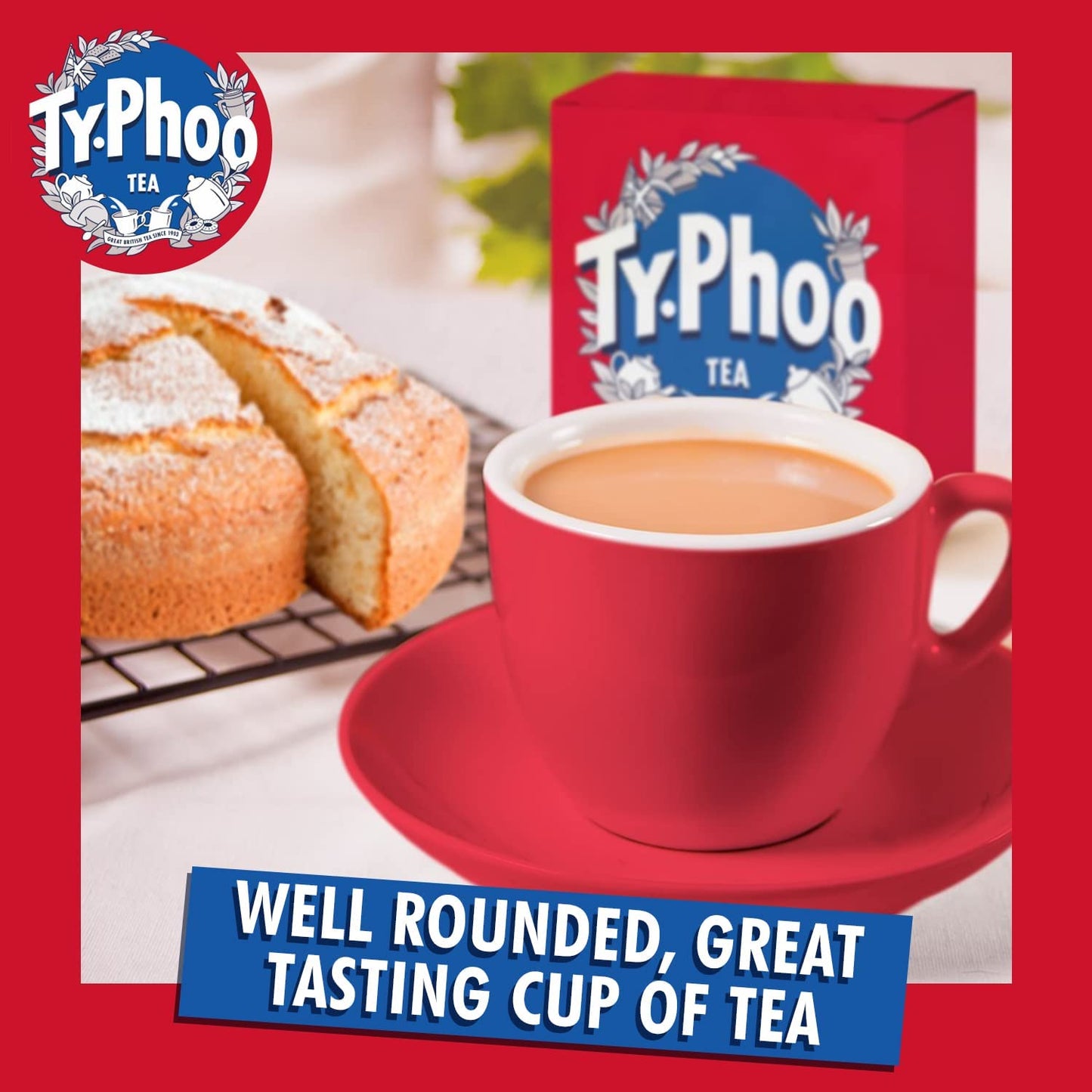 Typhoo One Cup Tea Bag (Pack of 1100) CB029