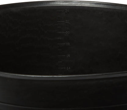 Red Gorilla {Tubtrug} Black Recycled Tub Medium 26 Litre - UK BUSINESS SUPPLIES