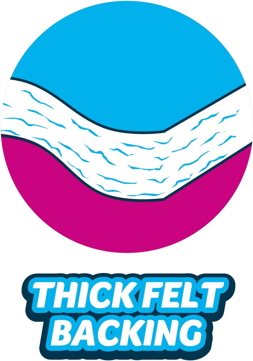 Minky Smartfit Felt Ironing Board Pad, White, 125 x 45cm