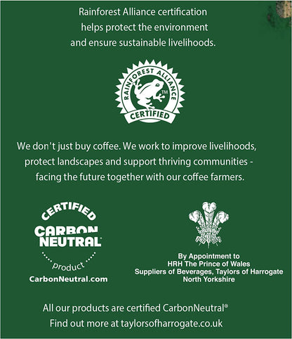 Taylors of Harrogate Rich Italian Coffee Bags Pack 30s