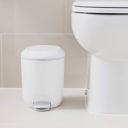 Addis 518503 Premium Deluxe Bathroom Pedal Bin with inner