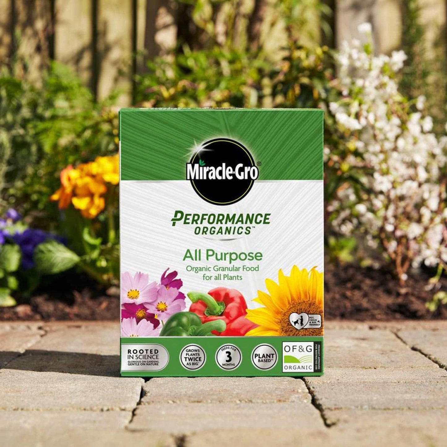 Miracle-Gro Performance Organics All Purpose Granular Plant Food, 1kg