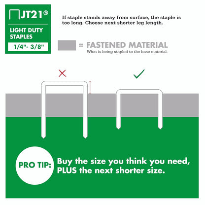 Arrow JT21 Staples 10mm| Home Repairs,Crafting,Art Projects & Upholstery.