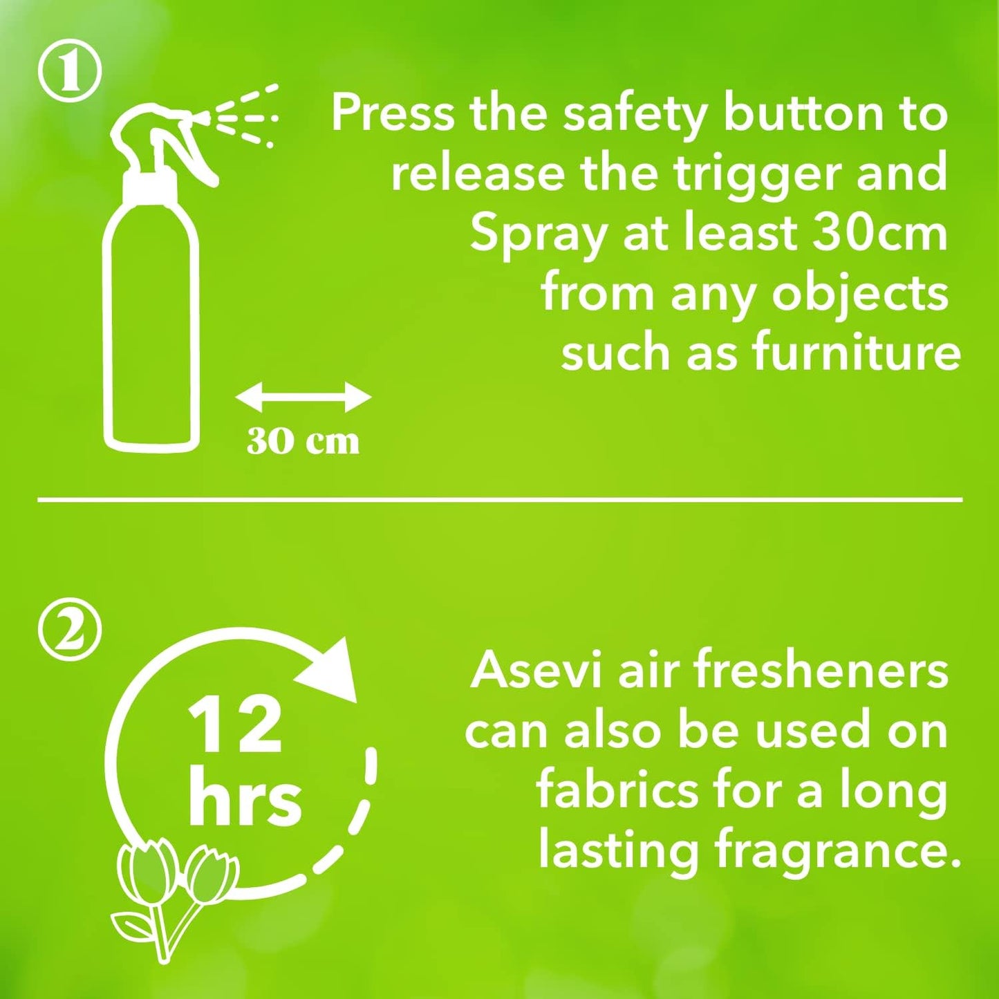Asevi SPANISH Spring Fresh Concentrated Air Freshener & Fabric Booster 400ml