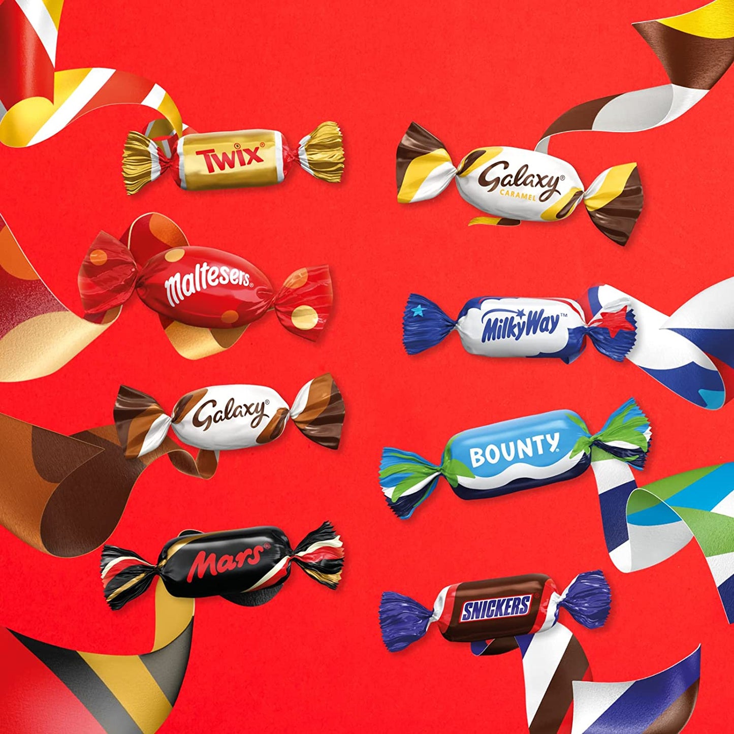 Celebrations Christmas Chocolate Sharing Pouch, 325g