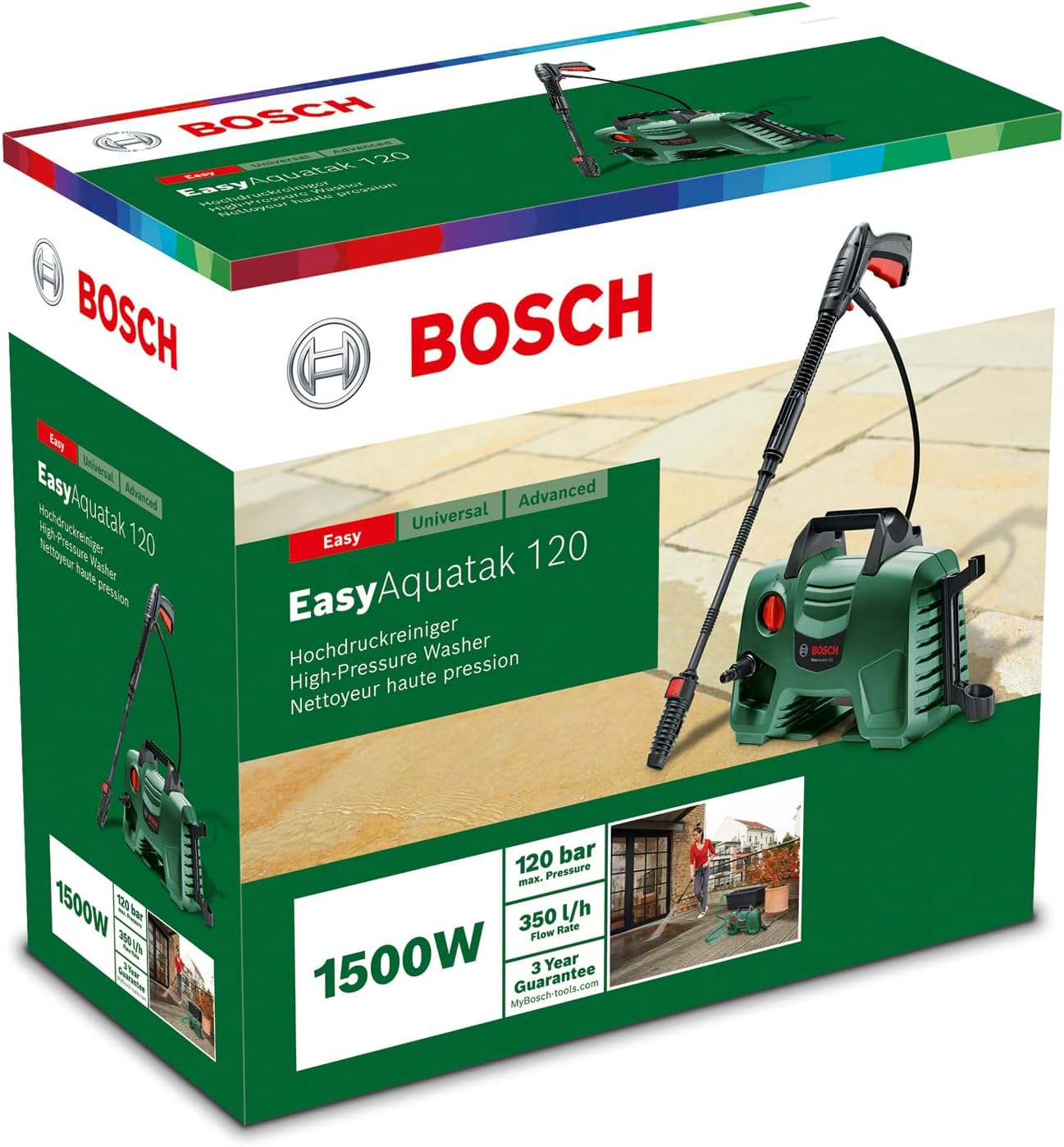 Bosch high pressure washer EasyAquatak 120