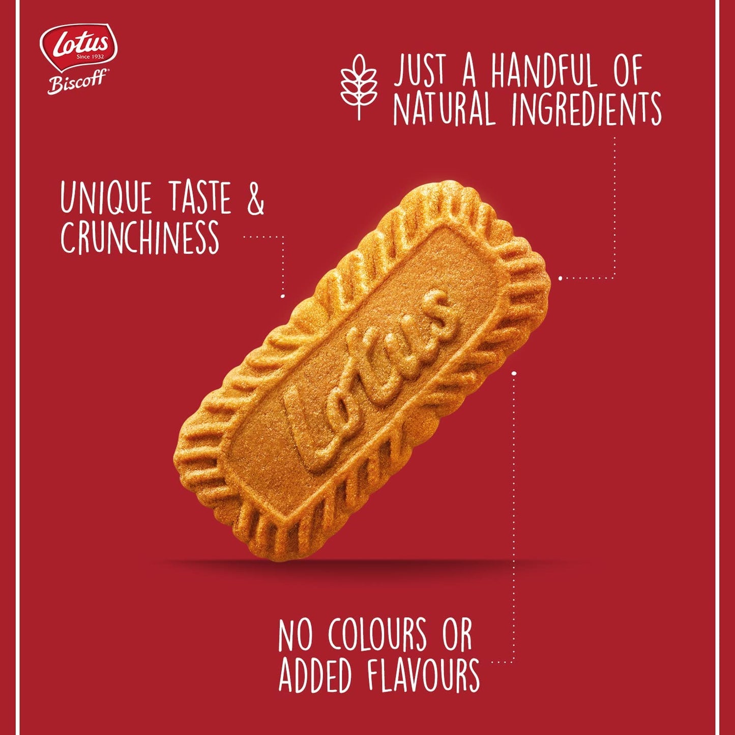 Lotus Biscoff Caramelised Coffee Biscuits 300's