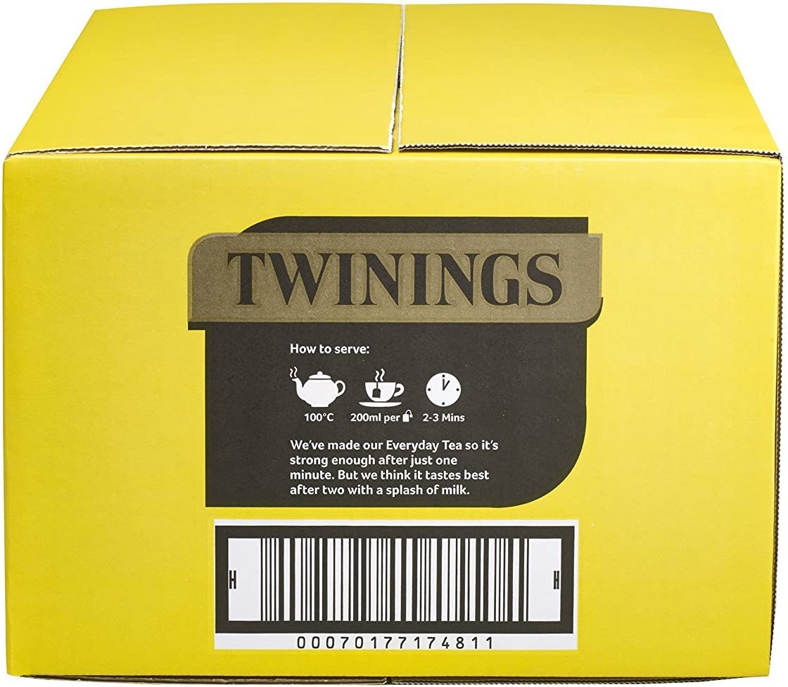 Twinings Everyday Tea Bag (Pack of 1200 Bags) - UK BUSINESS SUPPLIES