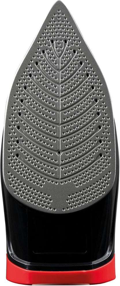 Daewoo Ultra-Glide Steam Iron | 2600w | High Steam Burst Function | Red & Black