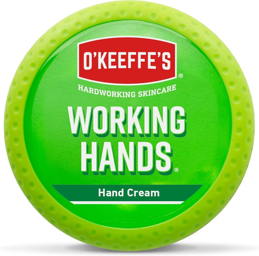 O’Keeffe’s Working Hands | Hand Cream for Extremely Dry, Cracked Hands | 96g Jar