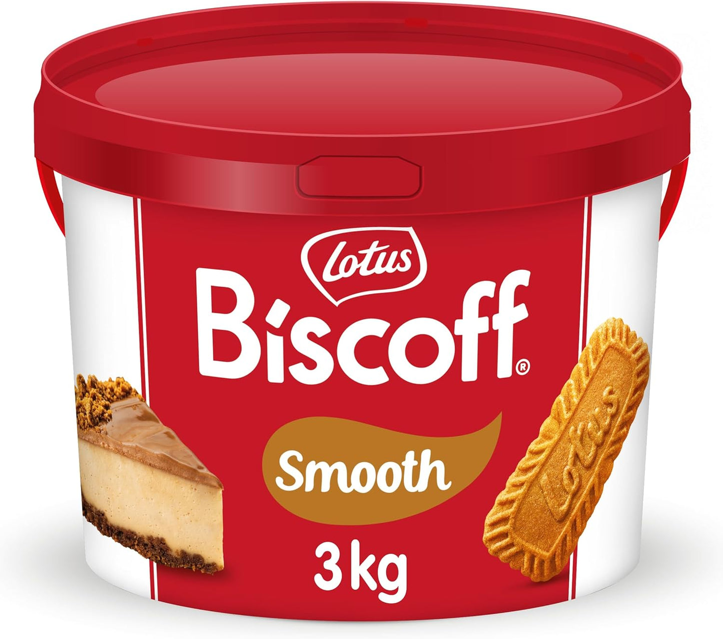 Lotus Biscoff Smooth Spread | 1 x 3kg Resealable Tub