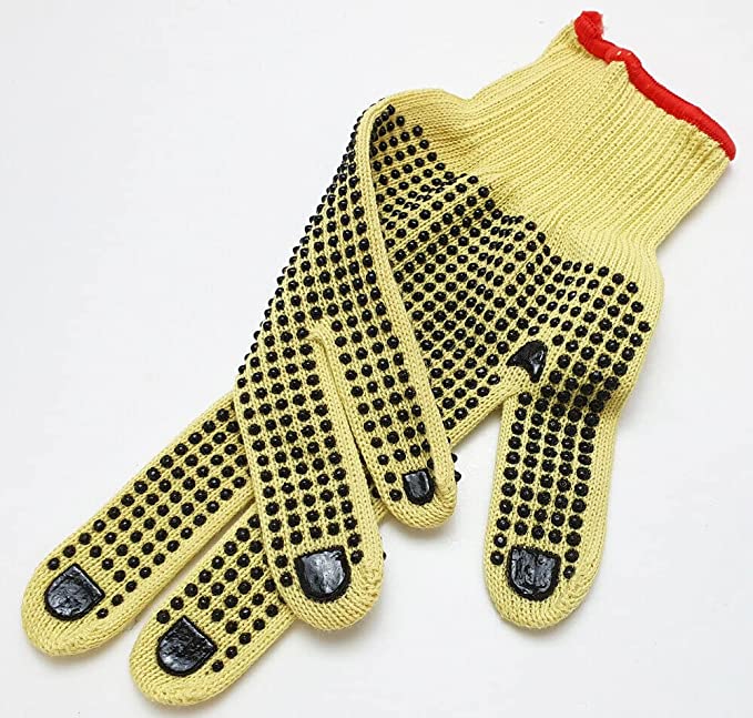Beeswift Kutstop Extra Kevlar Dotted Gloves (Pair) - UK BUSINESS SUPPLIES
