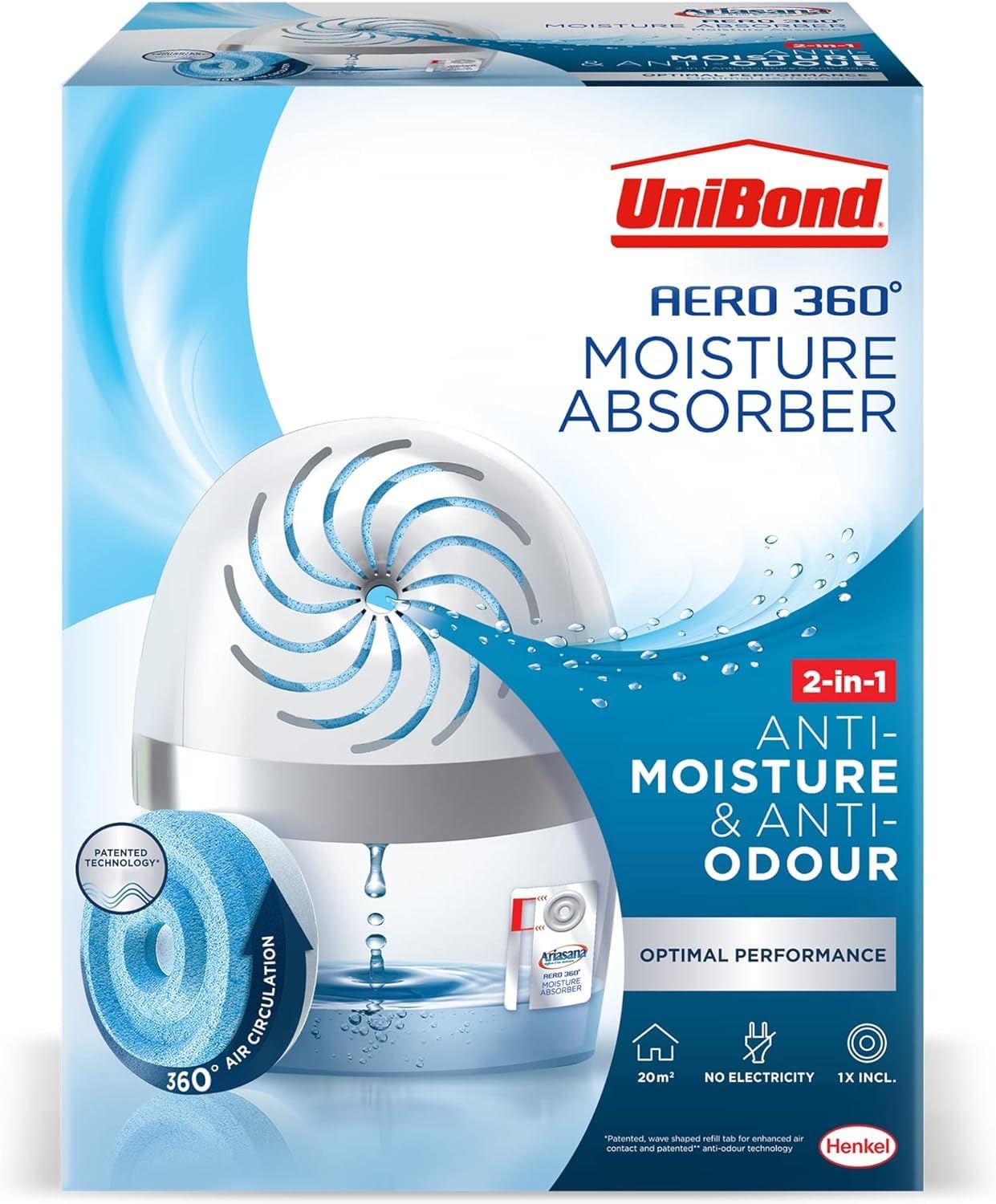 Unibond AERO 360° Moisture Absorber Device