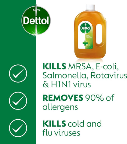 Dettol Antiseptic Disinfectant Liquid (750ml)