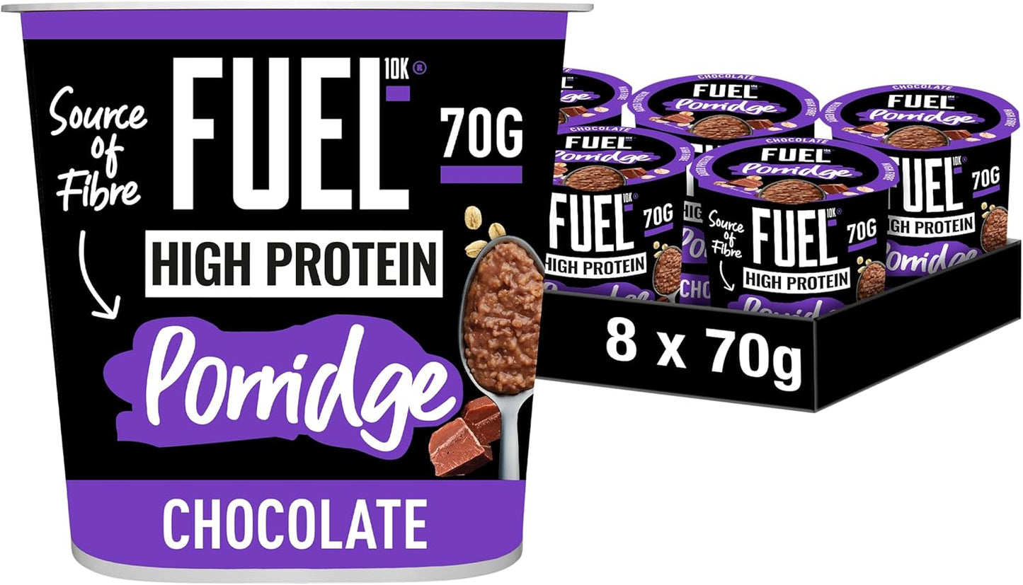 Fuel 10K Porridge Pot Chocolate 8x70g
