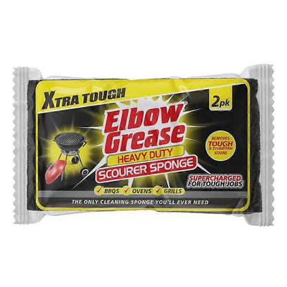 Elbow Grease Heavy Duty Scourer Sponge 2 Pack