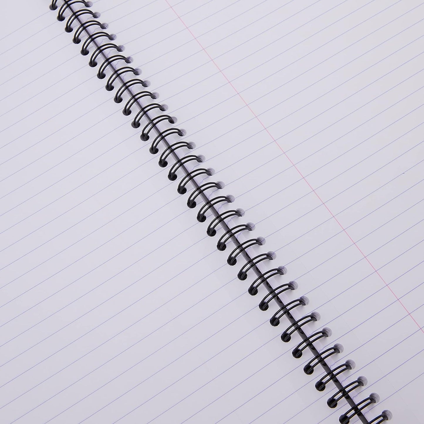 Clairefontaine Europa A4 Wirebound Card Cover Notebook Ruled 180 Pages Purple (Pack 5) - 5803Z