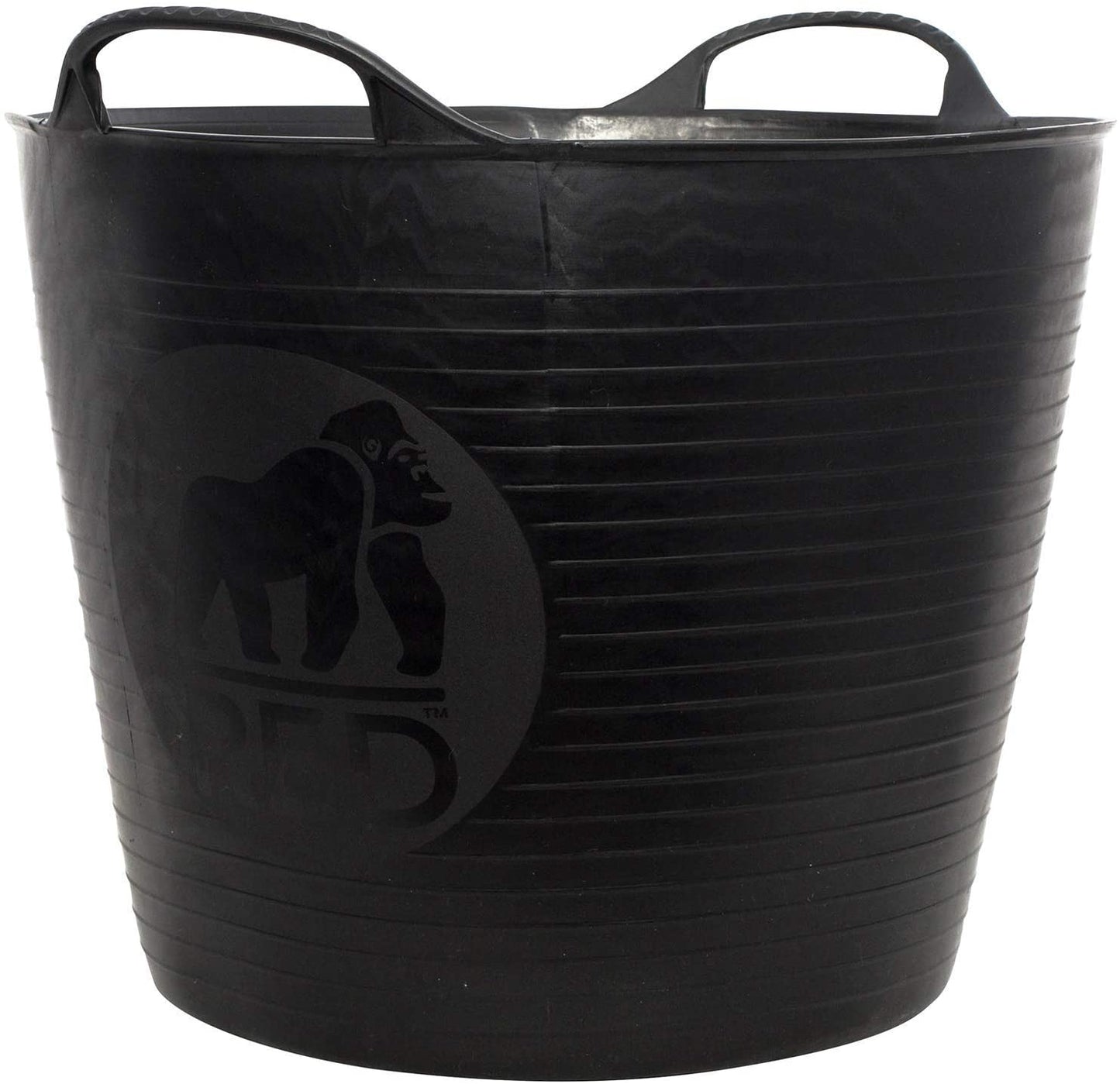 Red Gorilla {Tubtrug} Black Recycled Tub Medium 26 Litre - UK BUSINESS SUPPLIES