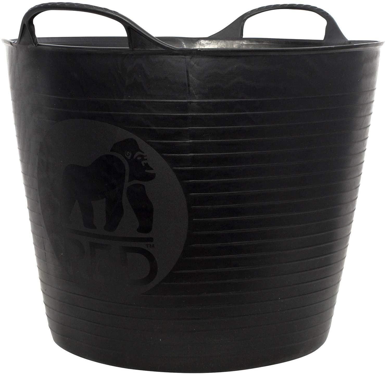 Red Gorilla {Tubtrug} Black Recycled Tub Medium 26 Litre - UK BUSINESS SUPPLIES