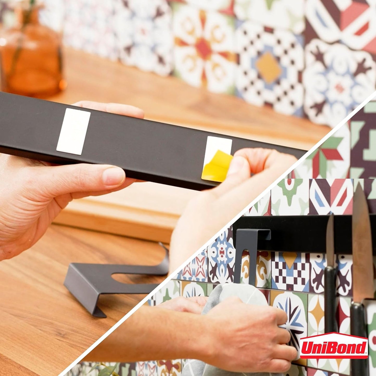 Unibond No More Nails Removable Translucent Strips Ref 781739 - Pack 10