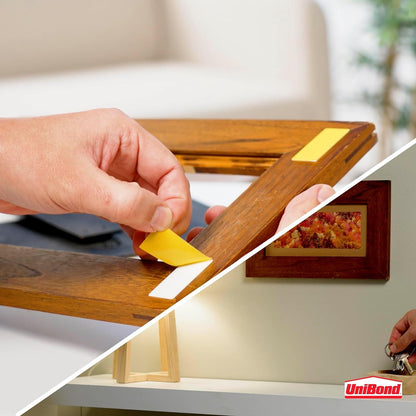 Unibond No More Nails Removable Translucent Strips Ref 781739 - Pack 10