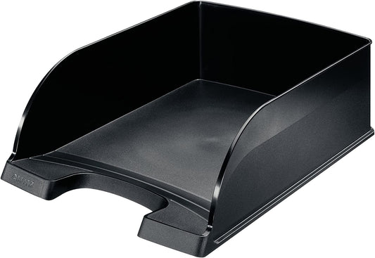 Leitz Plus Letter Tray Jumbo Black 52330095