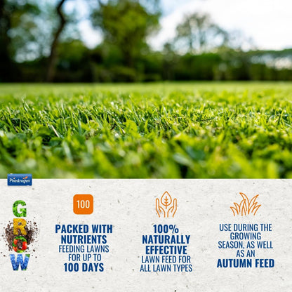 Phostrogen  Organic Lawn Food, 15kg / 375sqm