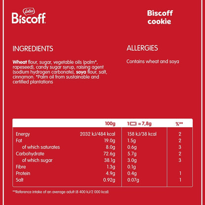 Lotus Original Biscoff Biscuits | 1 x 250g