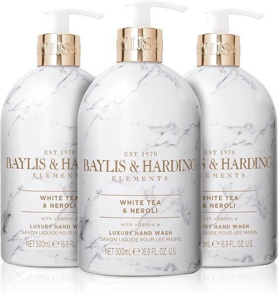Baylis & Harding Goodness White Tea & Neroli Natural Hand Wash {1-18 x 500ml}