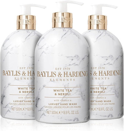 Baylis & Harding Goodness White Tea & Neroli Natural Hand Wash {1-18 x 500ml}