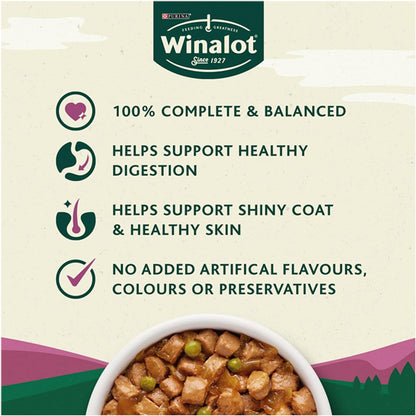 Winalot Perfect Portions in Gravy 24 x 100g