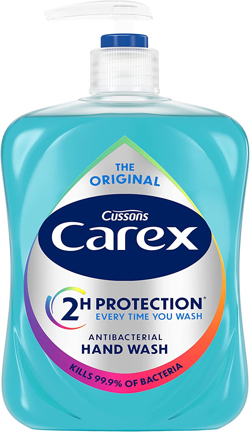 Carex Original Antibacterial Liquid Hand Wash 250ml KJEYS2502