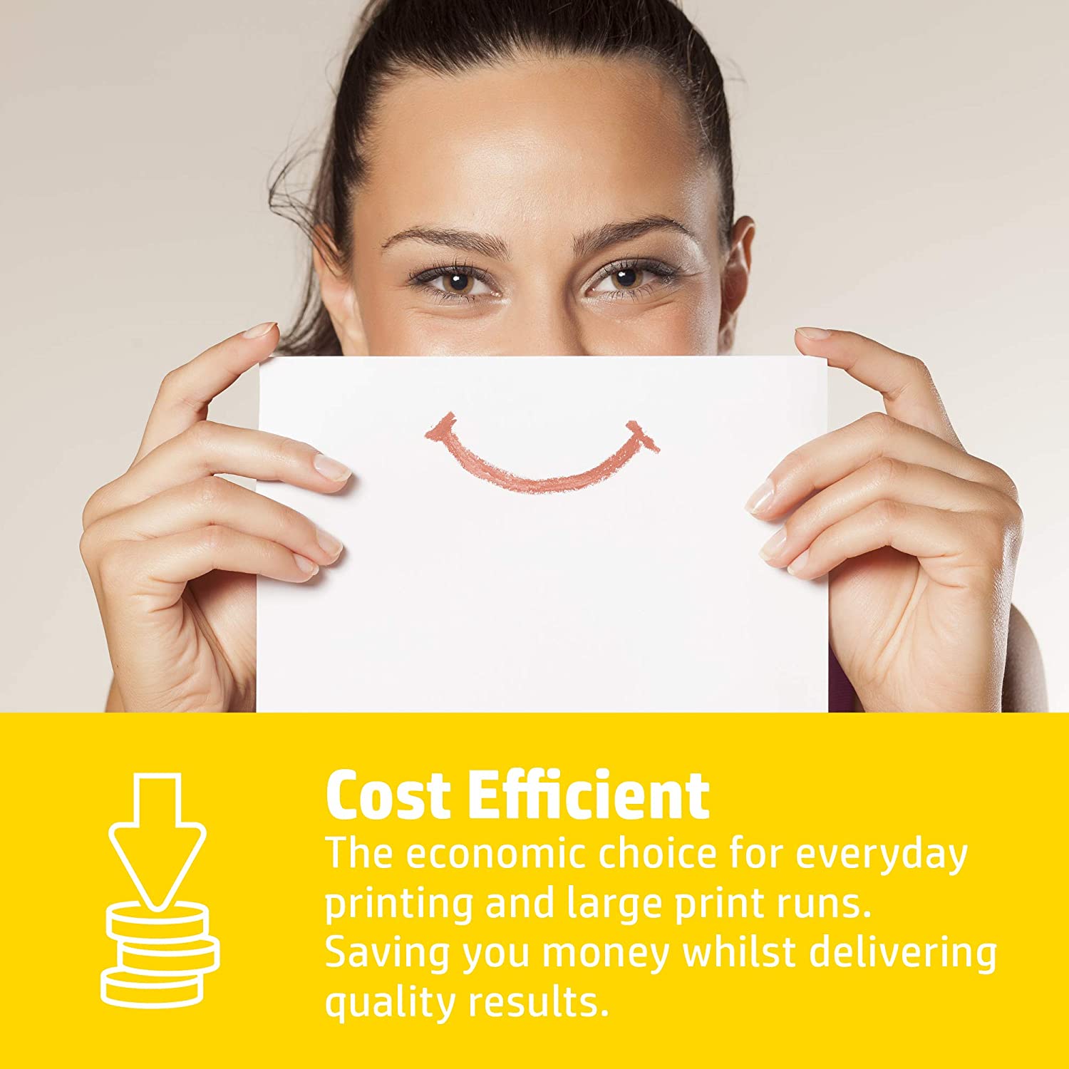 HP Everyday A4 Paper - White - 75gsm - Box (5 x 500 Sheets) - UK BUSINESS SUPPLIES