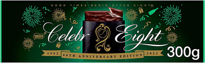 AFTER EIGHT - Dark Mint Chocolate Thins Carton of Mint Chocolates, 300g (Pack of 1)