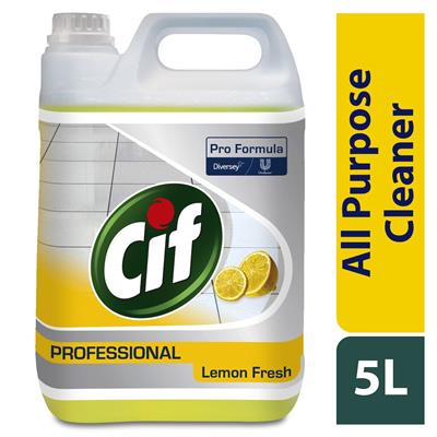 Cif Professional Lemon All Purpose Cleaner 2 x 5 Litre