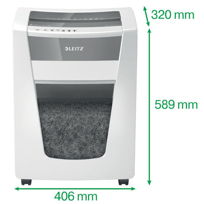 Leitz IQ Office Pro Cross Cut Shredder 30 Litre 22 Sheet White DS 80061000